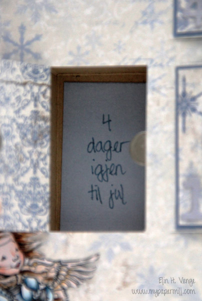 kalenderhus åpen luke