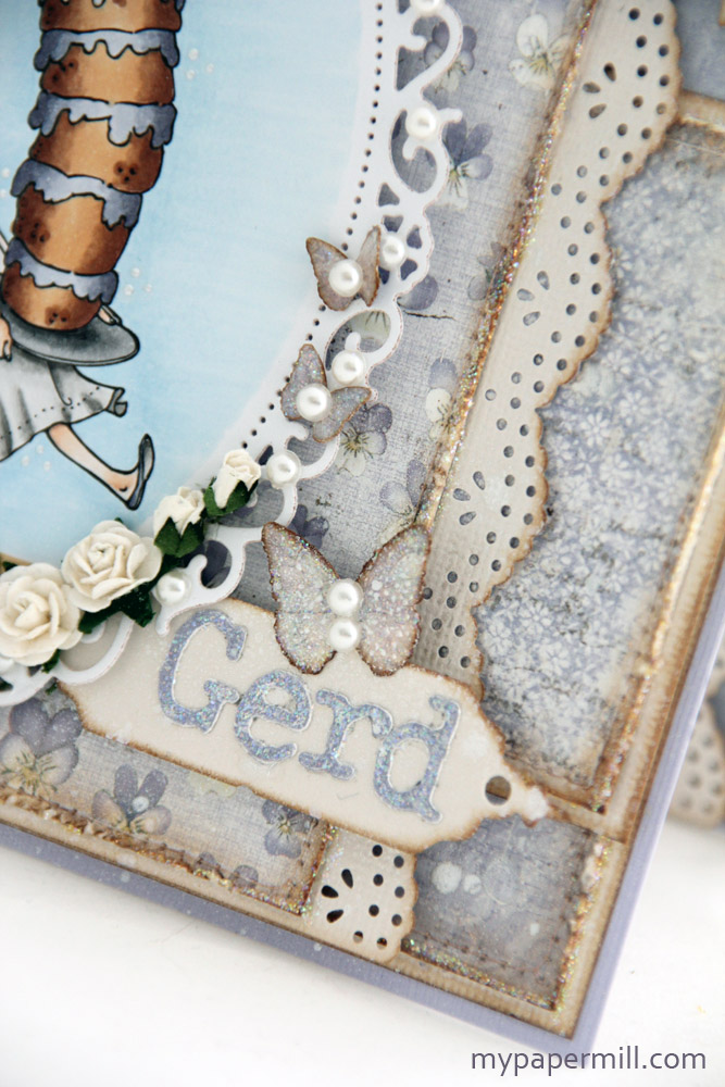 Gerd 80 år sommerfugler