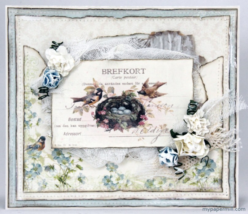 Vintage Garden-kort front