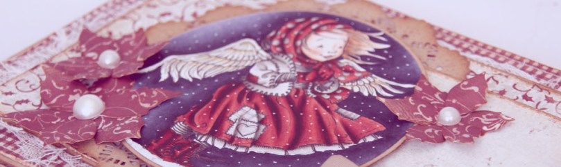 Ragged Angel-kort front skrått photoshop