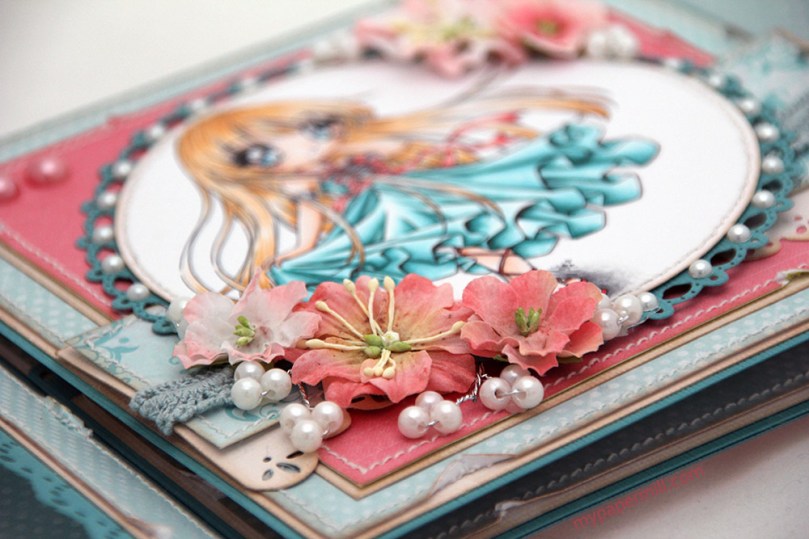 kort til Siv blomster forside detalj