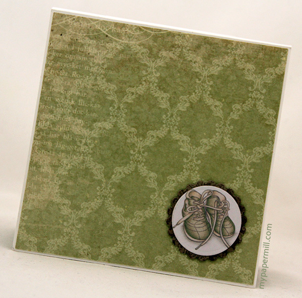 Dåpsinvitasjon Phillip bakside scrapping