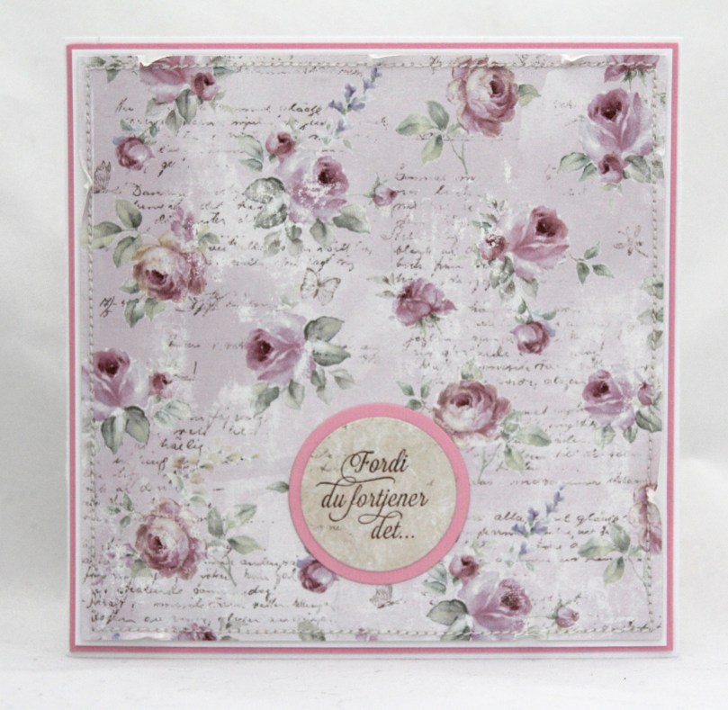 Saturated Canary Honey-kort bakside