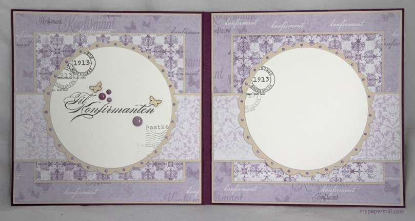 konfirmasjonskort Isabelle innsider