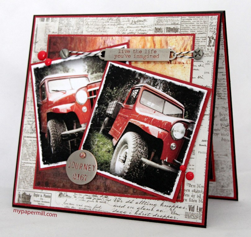 Bildilla rød front skrå