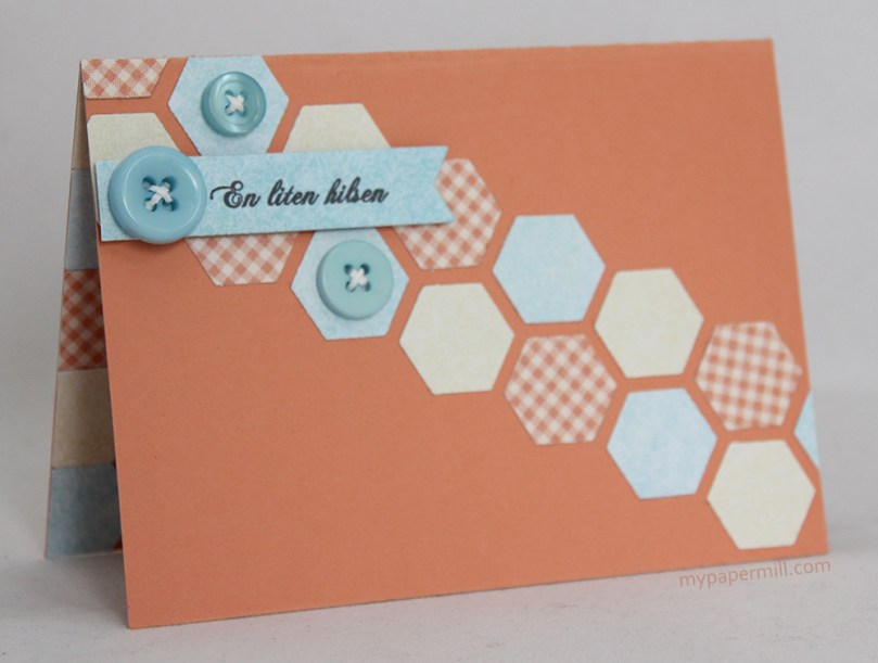 En liten hilsen front skrått