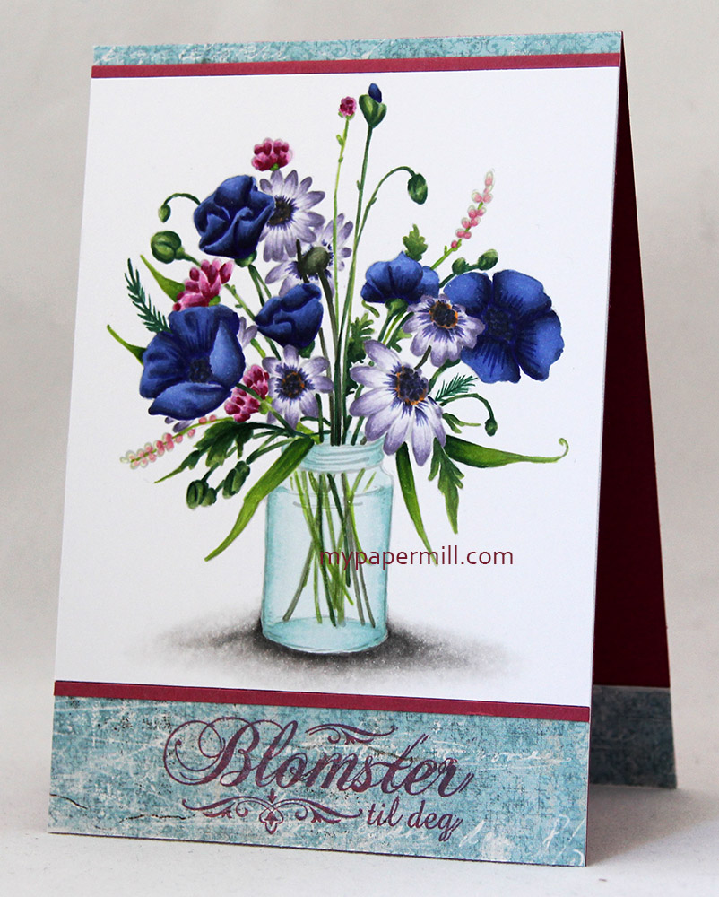 Juni 2015 - Flower Jar front skrått