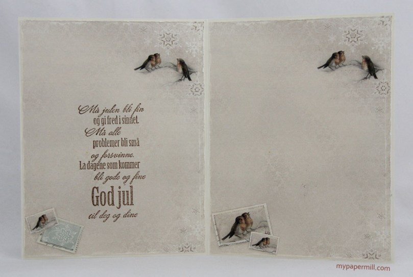 rødt julekort innsider