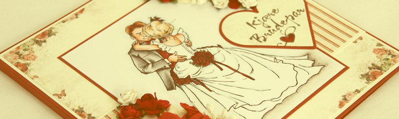 August 2015 - Bride and groom front skrått PS