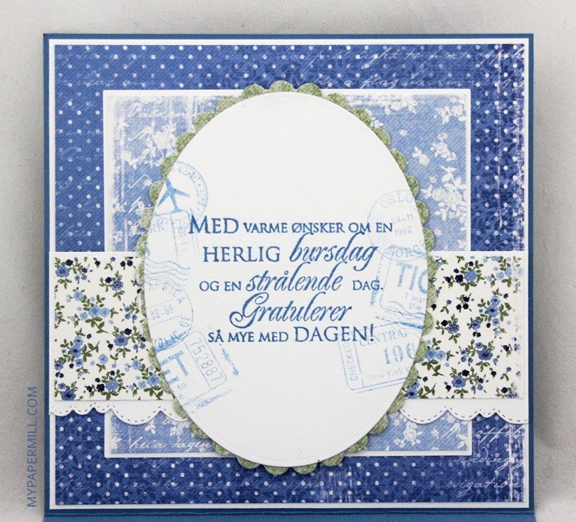 Bursdagskort Sara Mo Manning Little Gini innside