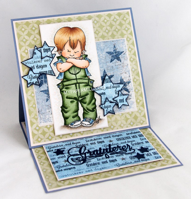 Gratulererkort Two Will front