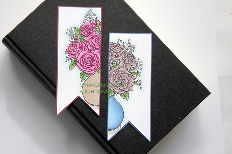 Mo Manning Roses in Vase bokmerker