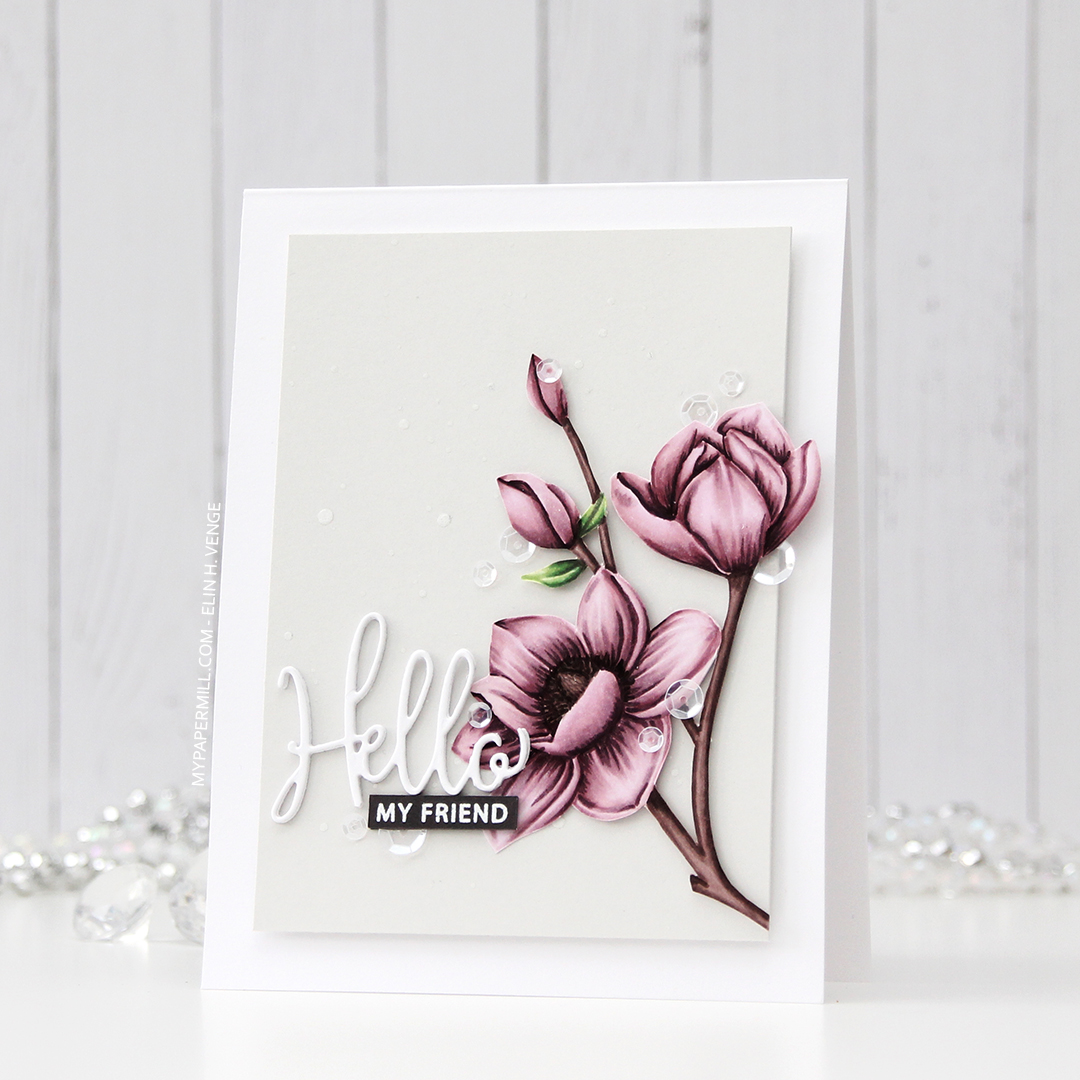 HK My Favorite Things Magnolia Blossoms front skrått