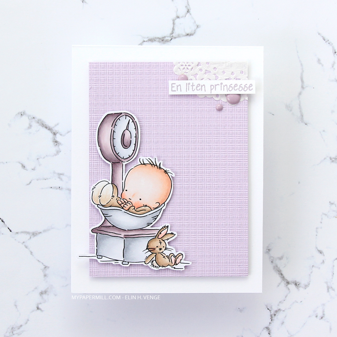 Lili of the Valley Baby Scales flatlay