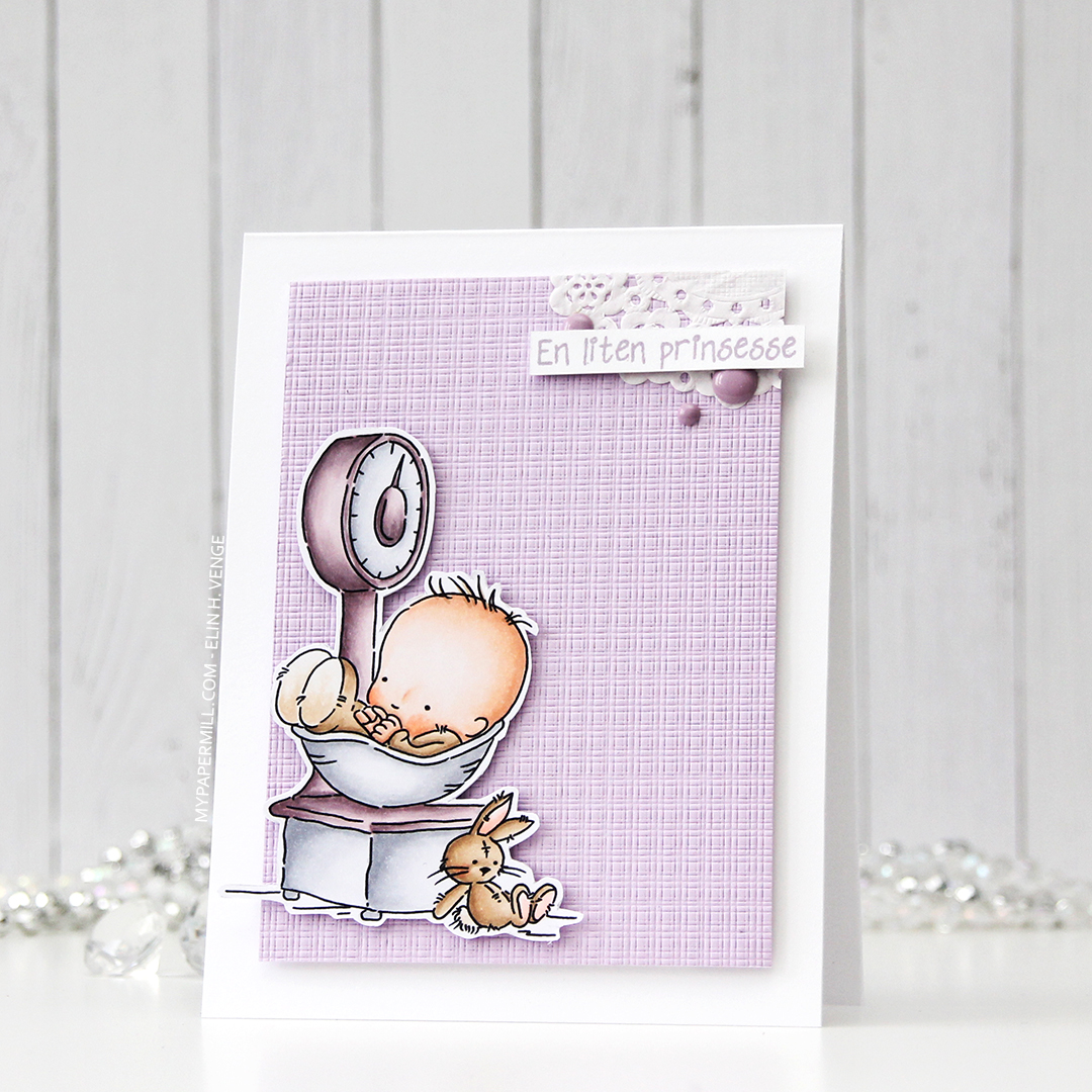 Lili of the Valley Baby Scales front skrått