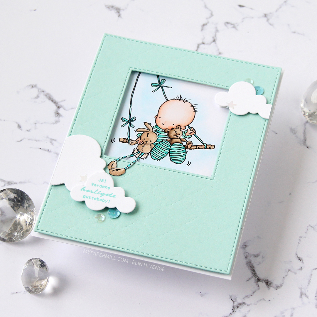 Lili of the Valley Baby Swing flatlay høyre