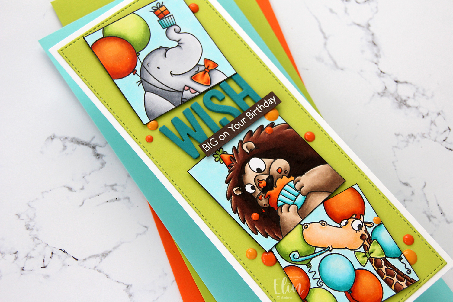 MFT Picture Perfect Party Animals slimline flatlay høyre