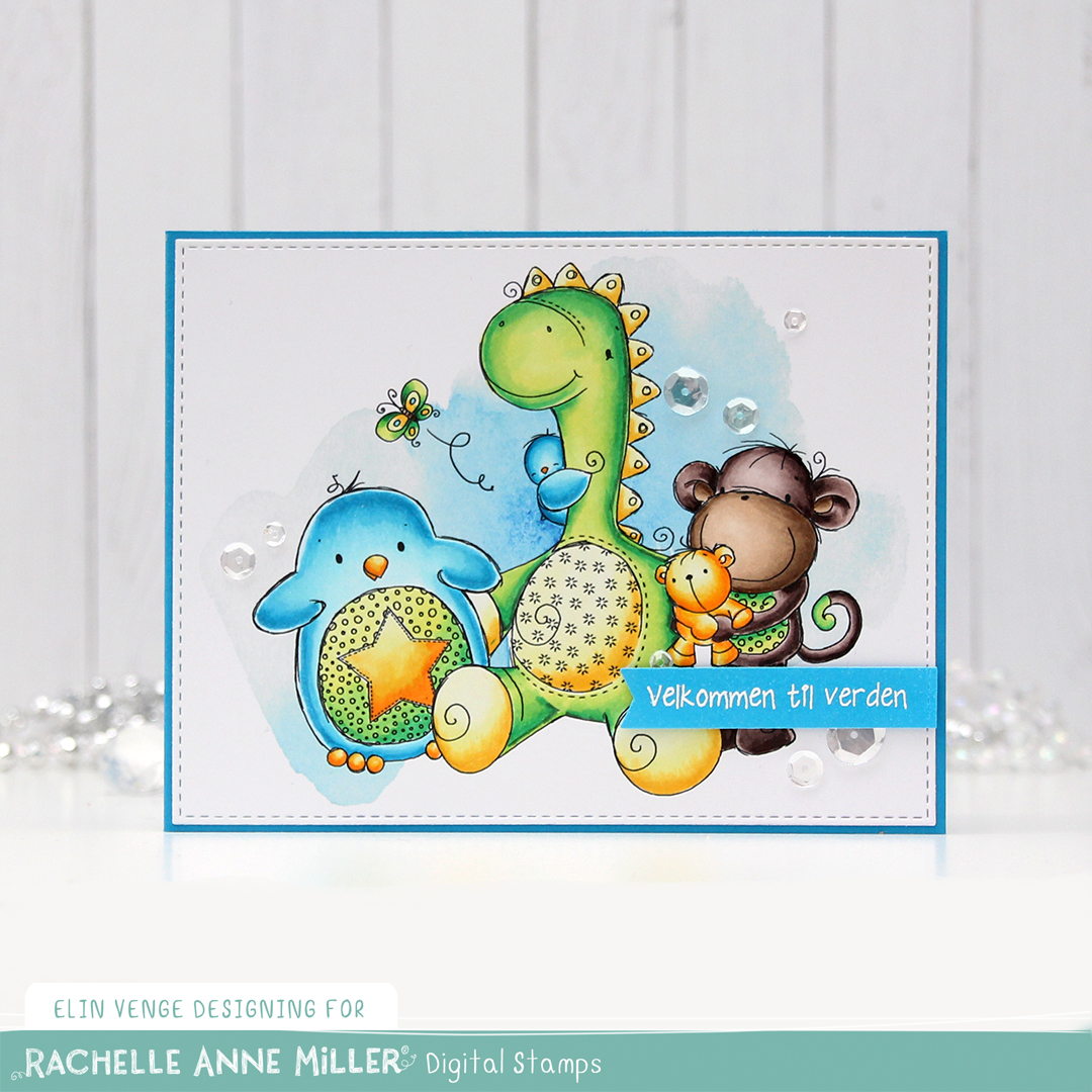 Rachelle Anne Miller Dinosaur Friends Velkommen til verden front