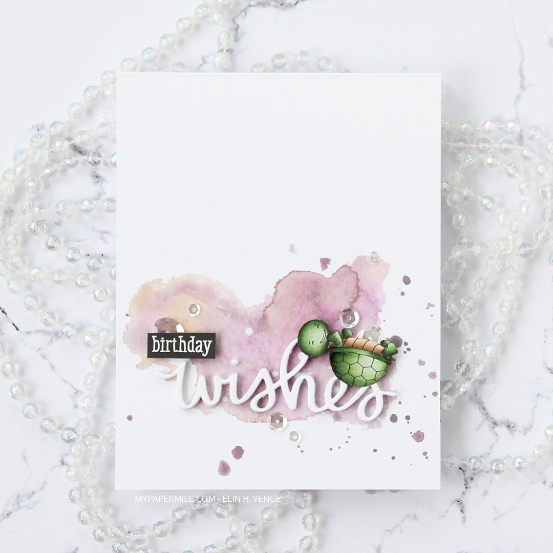 Streamside Studios Turtley Awesome bursdag flatlay rett