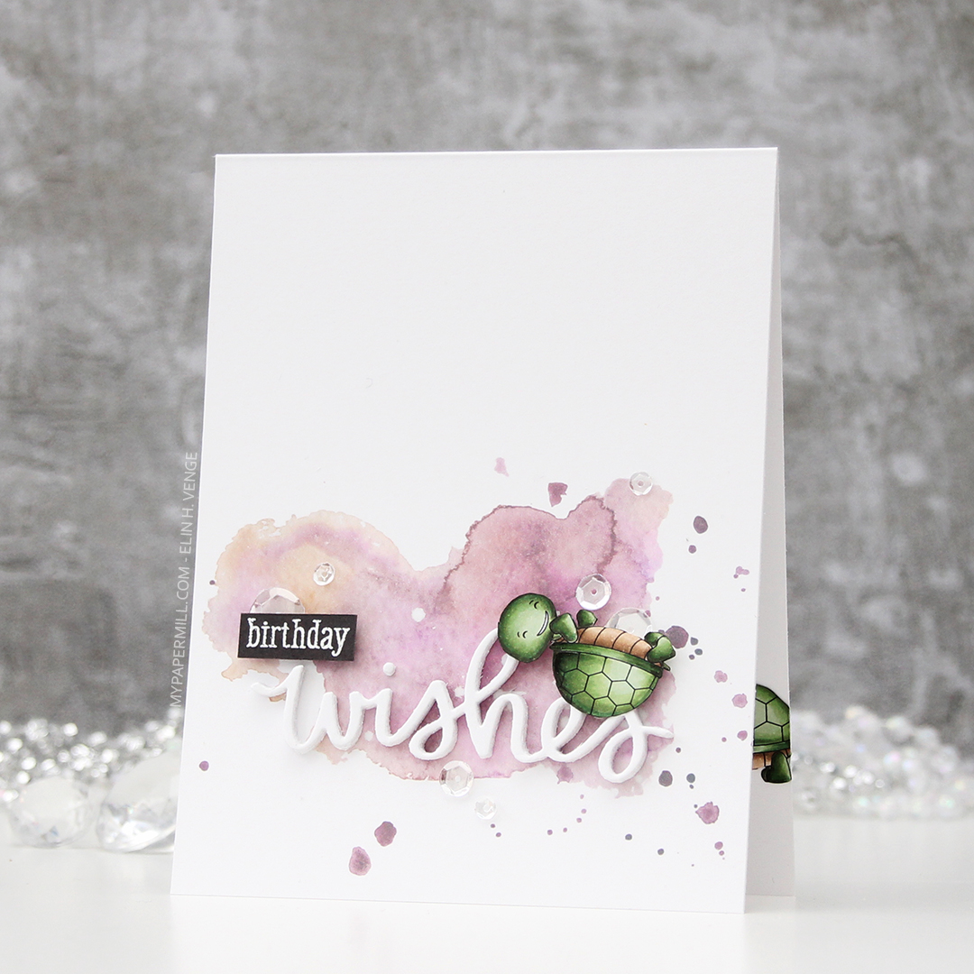 Streamside Studios Turtley Awesome bursdag front skrått