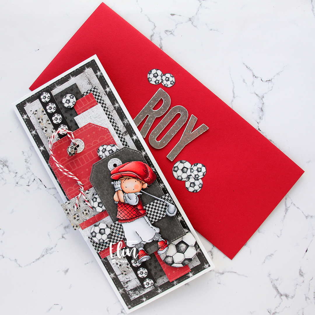 Lili of the Valley Teeing Off Roy 50 med konvolutt