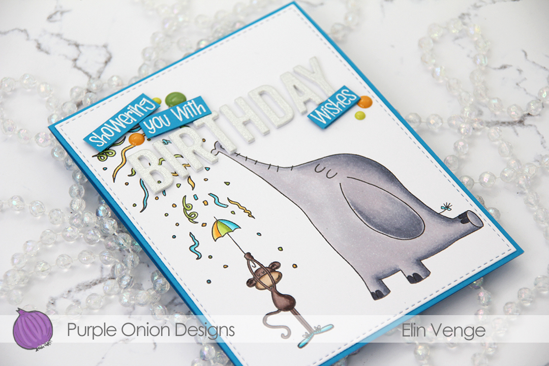 Purple Onion Designs - Elin Venge - Confetti Celebration flatlay zoom