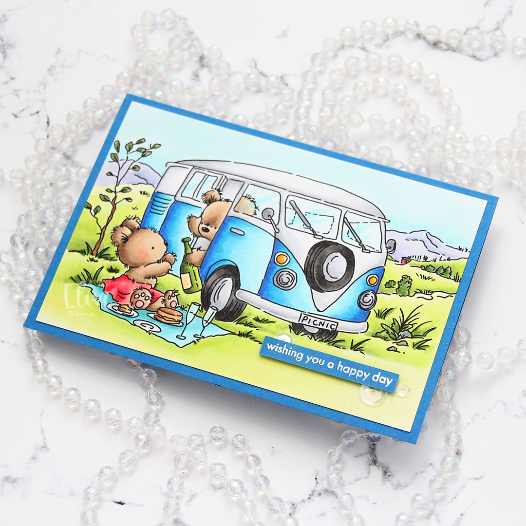 Lili of the Valley Camper Van flatlay høyre