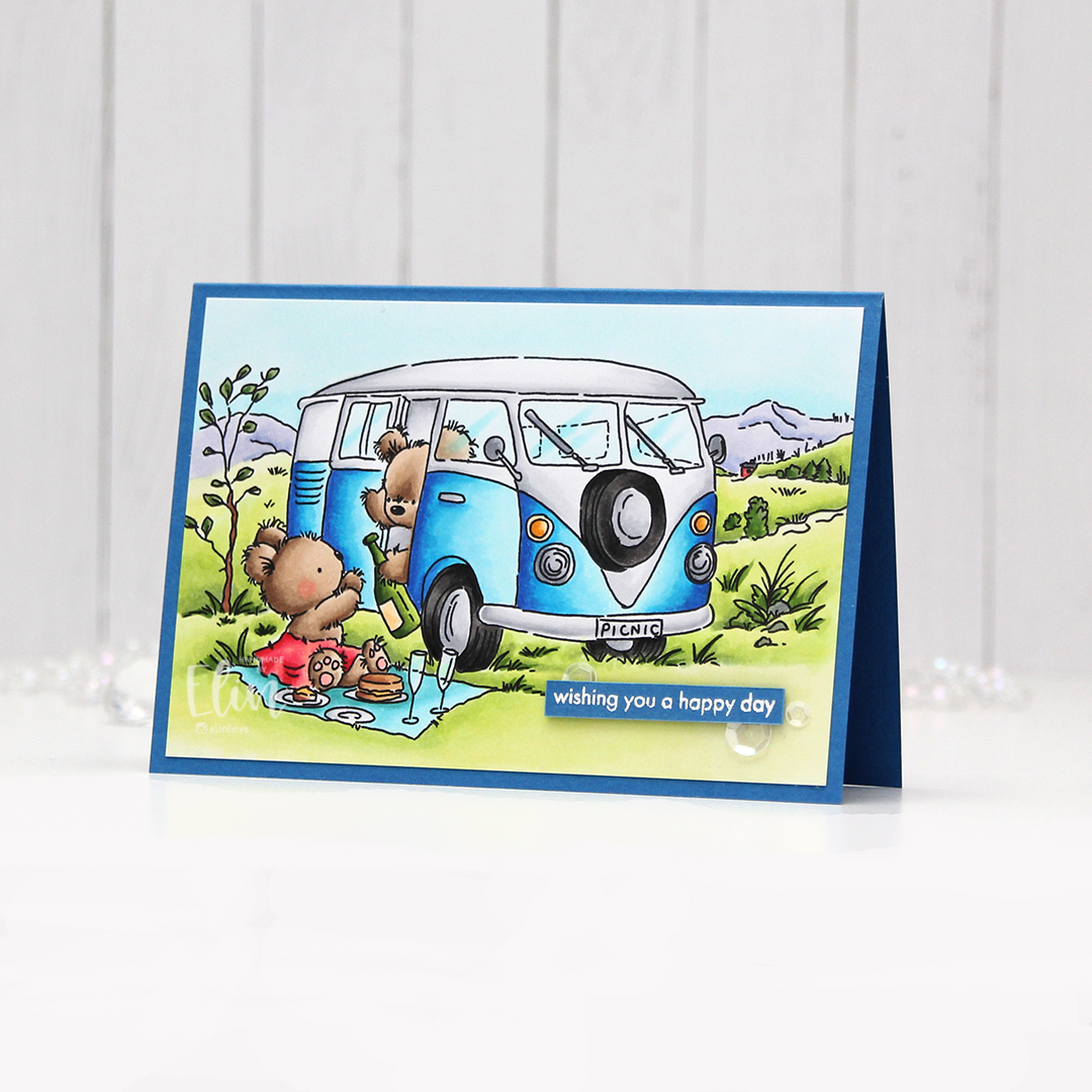 Lili of the Valley Camper Van front skrått