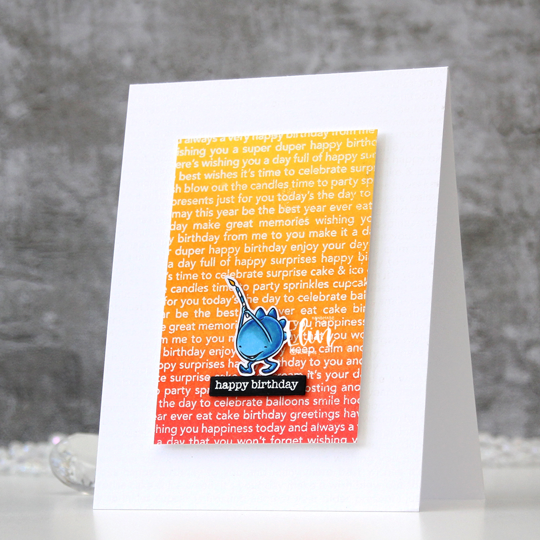 Mo Manning Cupcake Monster front skrått