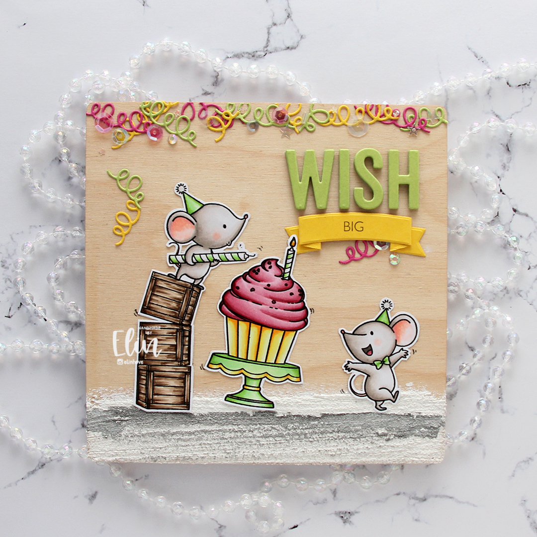 My Favorite Things Mice Day to Celebrate flatlay rett