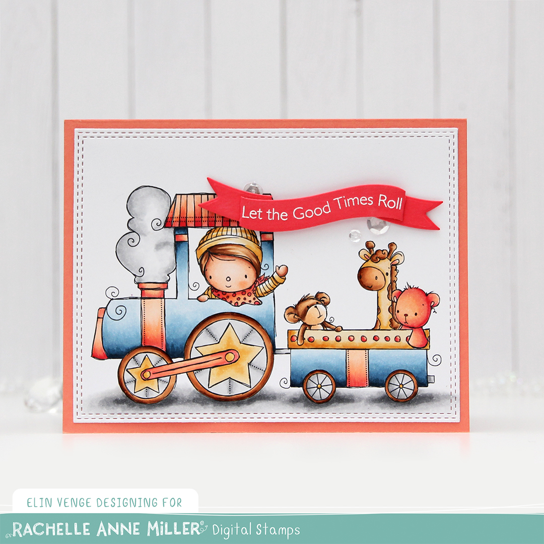 Rachelle Anne Miller Animal Train front rett