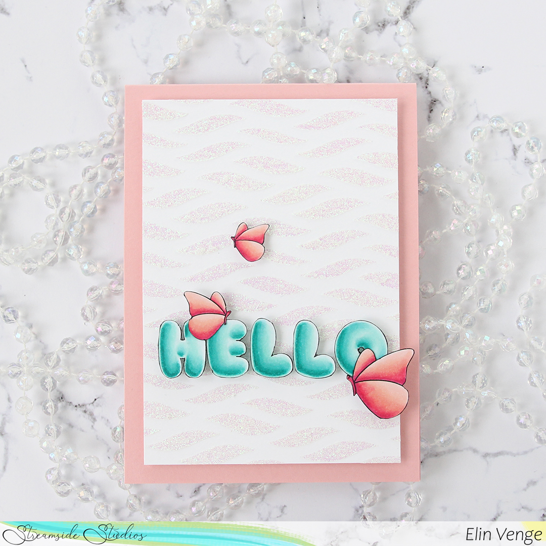 Streamside Studios Hello woodland scene builder toadally awesome woodland friends flatlay rett