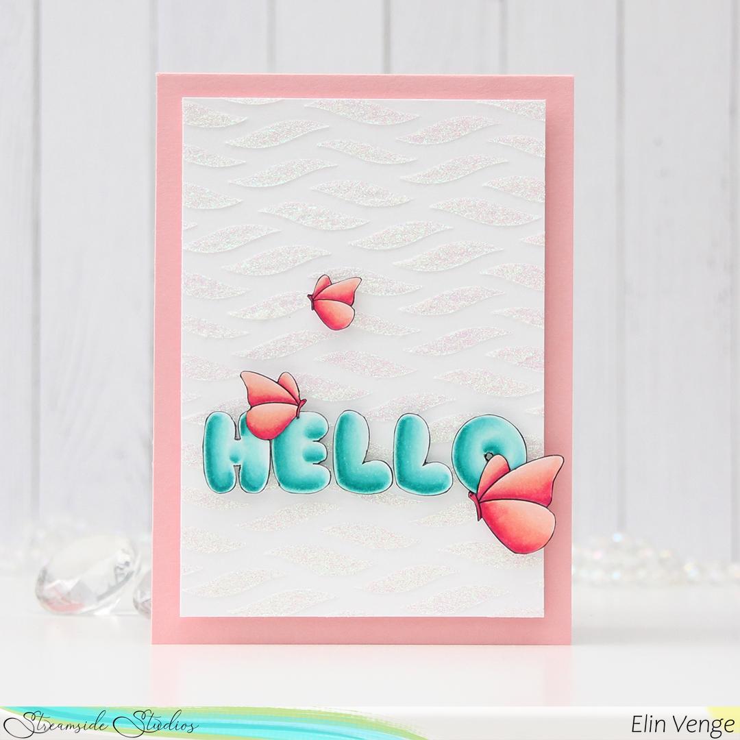 Streamside Studios Hello woodland scene builder toadally awesome woodland friends front rett